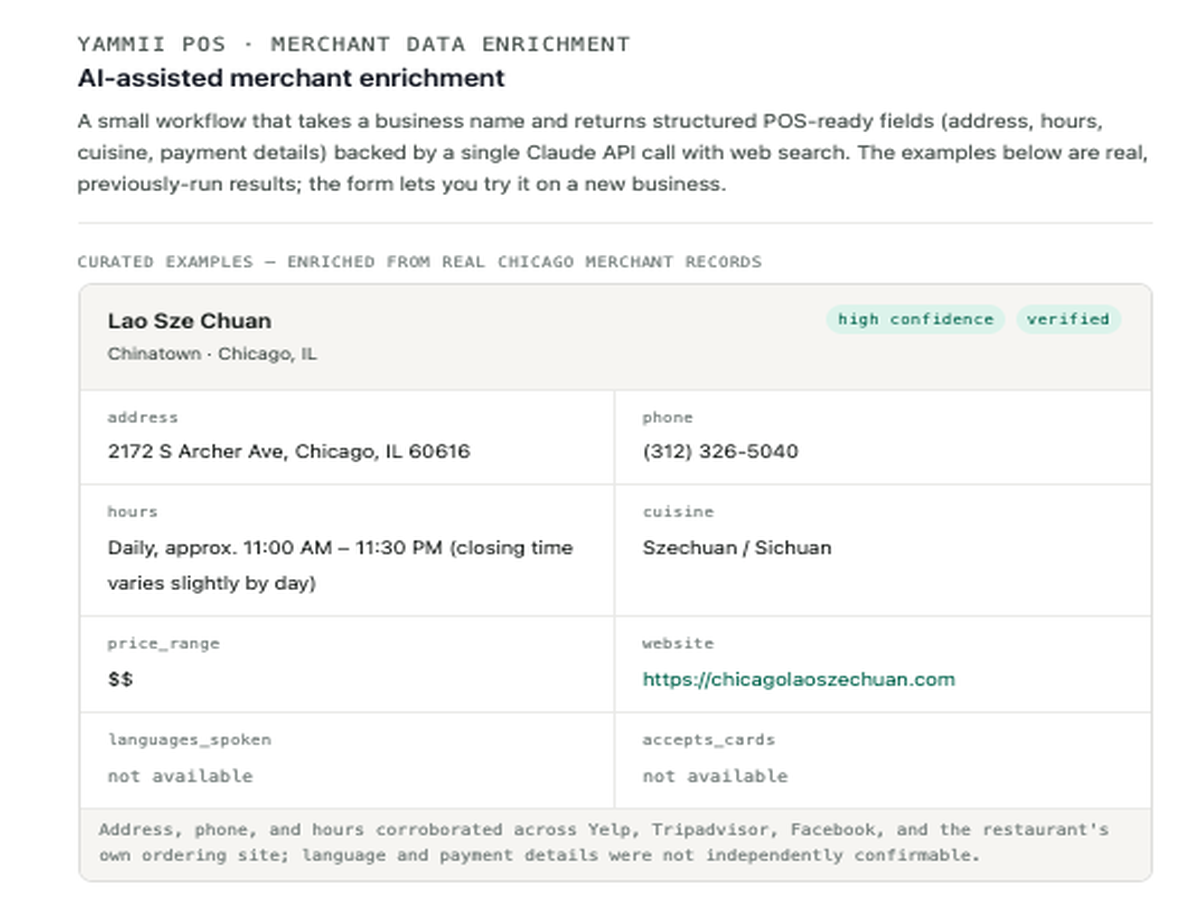 Project screenshot